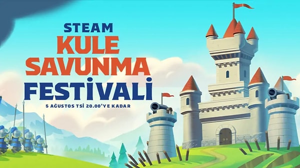 Şimdi ise Steam'de Kule Savunma Festivali zamanı!