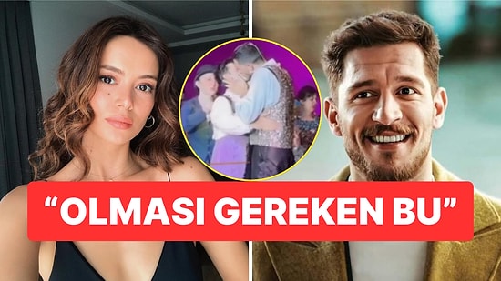 Seray Kaya Erkek Rol Arkadaşıyla Öpüşen Uraz Kaygılaroğlu'nu Tebrik Edip "Oyunculuk" Dedi!