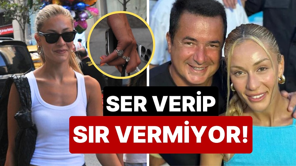 Milyonluk Yüzüğü ve Adriana Lima'nın Kızlarıyla Gezen Çağla Altunkaya'ya Acun Ilıcalı'yla Evlilik Sorusu!