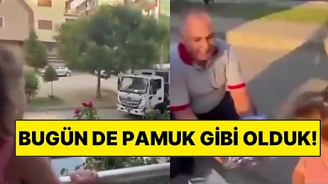 Her Gün Çöp Kamyonuna El Sallayan Tatlı Kıza İşçilerden Kalpleri Eriten Hediye