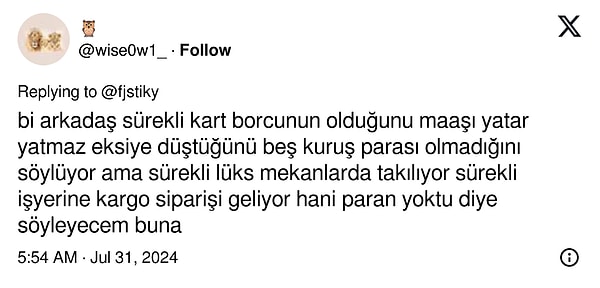 çalışmayanların yaşam tarzını sorgulayan yorumlar da yapıldı.👇