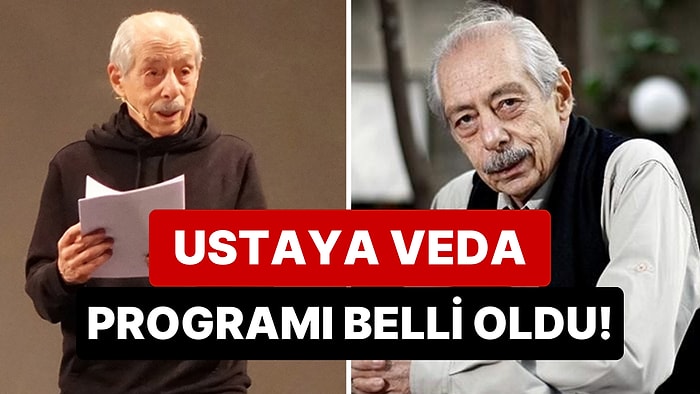 86 Yaşında Hayatını Kaybeden Usta Tiyatrocu Genco Erkal'ın Cenaze Programı Belli Oldu!