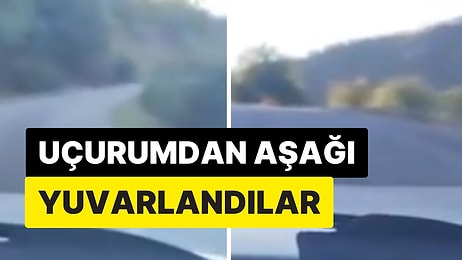 Uçurumdan Aşağı Yuvarlandılar: Sinop'ta Bir Sürücü Canlı Yayın Yaparken Direksiyon Hakimiyetini Kaybetti