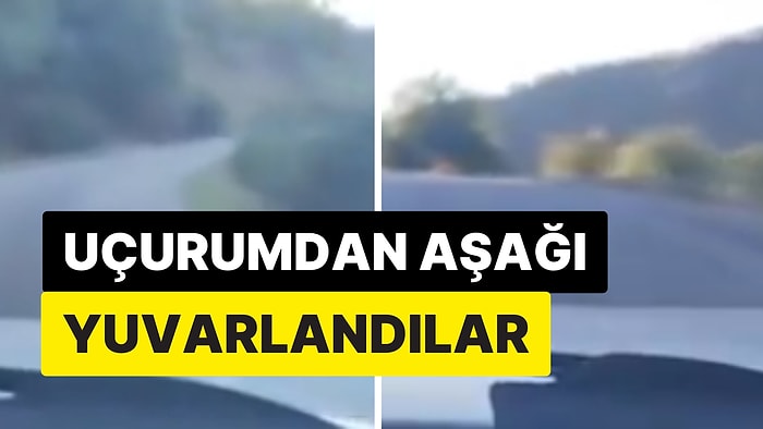 Uçurumdan Aşağı Yuvarlandılar: Sinop'ta Bir Sürücü Canlı Yayın Yaparken Direksiyon Hakimiyetini Kaybetti