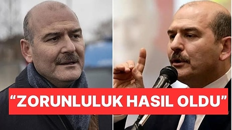 Süleyman Soylu'dan Dokunulmazlığı İçin Başvuru: "Zorunluluk Hasıl Oldu"