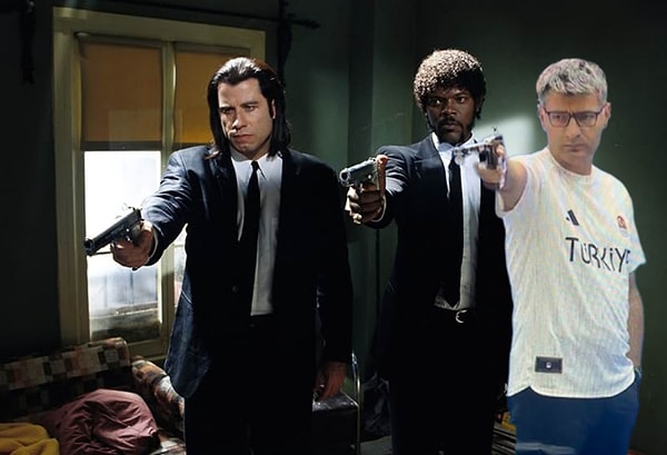 Pulp Fiction'da olduğu gibi filmlerdeki baş karakterlerin yanına koyuyor. Hatta Dikeç'in başrolde oynadığı bir suikast filmi senaryosu hayal etmeye başlayanlar bile oluyor.