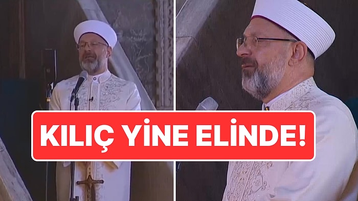 İsmail Haniye İçin Tüm Camilerde Cenaze Namazı Kılındı: Ali Erbaş Hutbeye Yine Kılıçla Çıktı