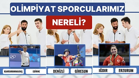 Yusuf Dikeç Mete Gazoz Nereli? Milli Olimpiyat Sporcularımızın Memleketlerini Tahmin Edebilir misiniz?