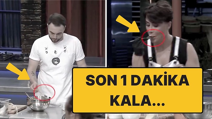 Çıldırtan Olay: MasterChef Elemesinde Arka Arkaya "Çift Tadım" Yapıldı!