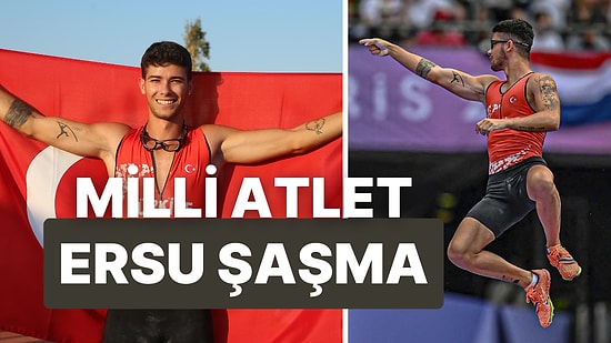 Ersu Şaşma Kimdir? İkonik Pozu ile Olimpiyatlara Damga Vuran Milli Atlet Ersu Şaşma'nın Başarıları