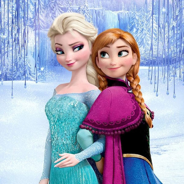 6. Anna ve Elsa - Karlar Ülkesi