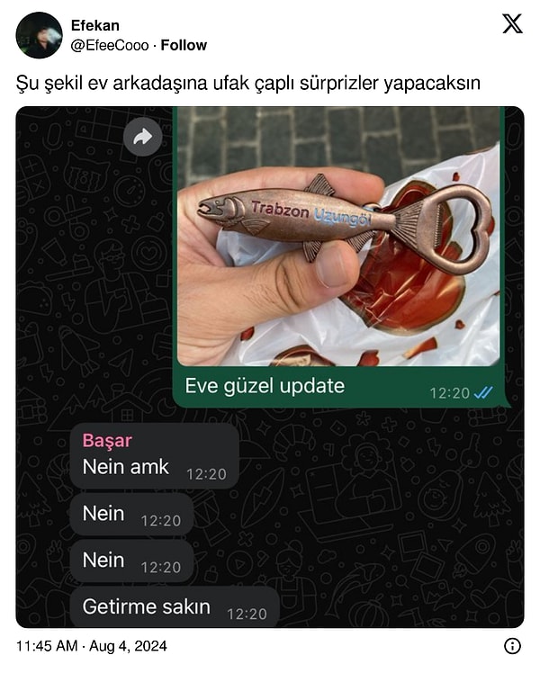 Neyini beğenmedin?