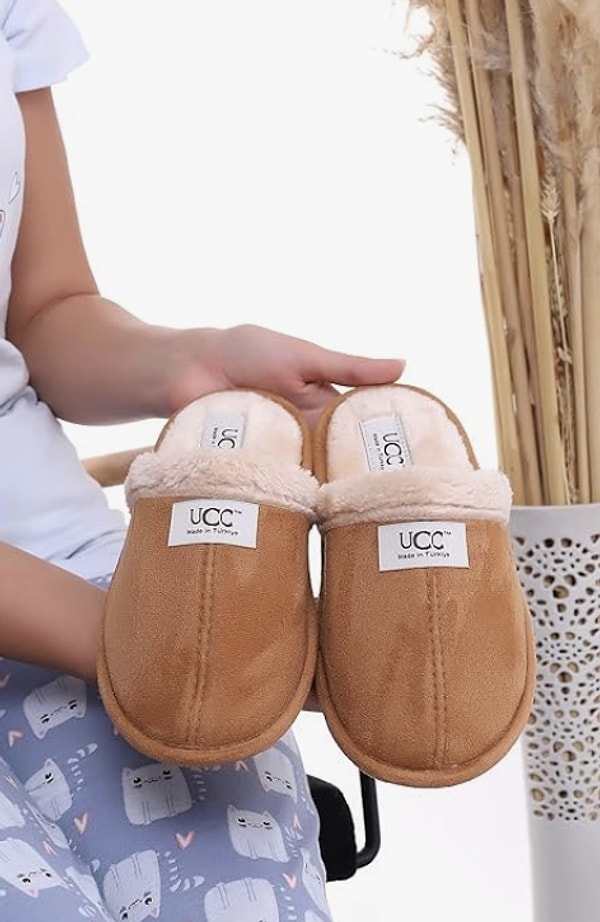 Uc050 Unisex Kışlık Ev İçi Terliği