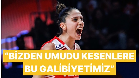 Filenin Sultanları'ndan Derya Cebecioğlu: "Bizden Umudu Kesenlere Bu Galibiyetimiz"