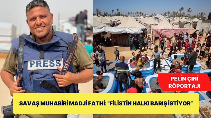 Savaşı Instagram'dan Dünyaya Aktaran Fotomuhabir Madji Fathi: "Filistin Halkı Barış İstiyor"