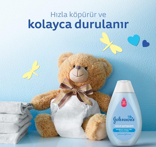 12. Johnson's Baby Normal Vücut Şampuanı 500 ml