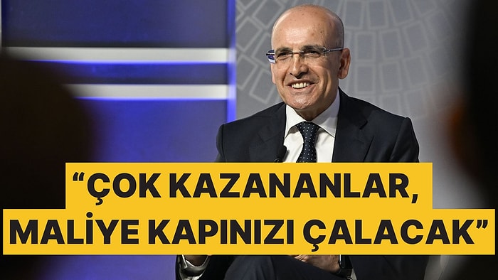 Mehmet Şimşek, Kayıt Dışı Sektörleri Bu Kez Canlı Yayında Uyardı