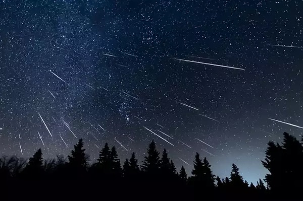 Meteorların yer atmosferine giriş hızlarının ise saniyede ortalama 59 kilometre civarında olacağı belirtilen Gök Olayları Yıllığı’nda, “Perseid yağmuru sırasında ‘ateş topları’ denilen gök taşlarını da görmek mümkün. Ateş topları daha büyük bir ışık patlaması şeklinde ve daha uzun süre gözlenebilen, ayrıca parlaklıkları eksi 3 kadire ulaşan parlak meteorlardır.” ifadeleri yer aldı.