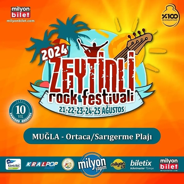 %100 Müzik’in katkılarıyla efsane festival yine karşınızda!