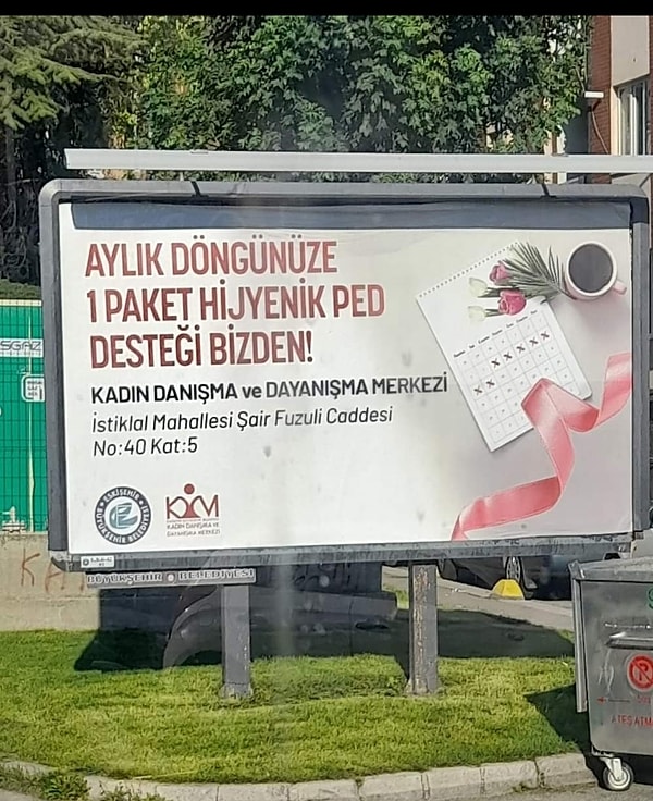 Hatta bu icraat kentte pek çok billboardda da duyuruldu.