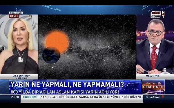 Bugün yaşanacak uyanışın etkisi ile birlikte hayatlarımızda önemli değişimler olacağını söyleyen astrolog aynı zamanda "Kasım ayına kadar her türlü gizli meselenin ortaya çıktığına da tanıklık edeceğimiz söyledi: "Bu konular siyasi gündem olarak da karşımıza çıkabilir."