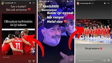 Biz Sizden Razıyız: Filenin Sultanları'nın 3-0'lık Yarı Final İtalya Mağlubiyetine Ünlü İsimlerin Tepkileri