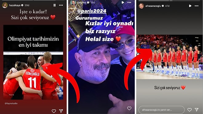 Biz Sizden Razıyız: Filenin Sultanları'nın 3-0'lık Yarı Final İtalya Mağlubiyetine Ünlü İsimlerin Tepkileri