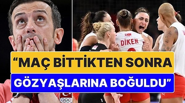 Paris 2024 Olimpiyatları'nda Türk kadının en iyi şekilde temsil eden milli gururumuz Filenin Sultanları, İtalya karşısında aldıkları 3-0'lık mağlubiyetle cumartesi günü bronz madalya için sahaya çıkacak. İtalya mağlubiyeti sonrasında tüm gözlerin çevrildiği İtalyan koç Daniele Santarelli'nin ise maçtan sonra ağladığı ortaya çıktı.