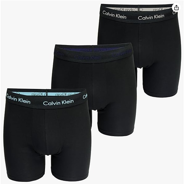 8. Calvin Klein 3P BOXER BRIEF Çoklu Paket