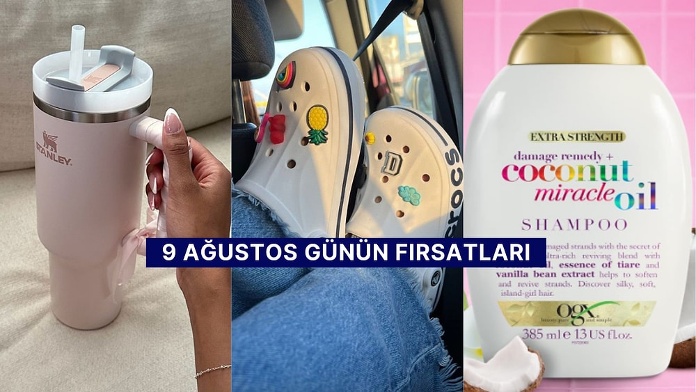 Bugün İndirimde Neler Var? Crocs Terliklerden Şampuanlara 9 Ağustos 2024 Günün Fırsatları