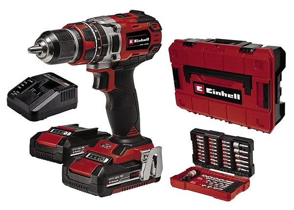 Einhell TP-CD 18/50 Li-i BL +39 (2x2,0 Ah), Akülü Darbeli Vidalama