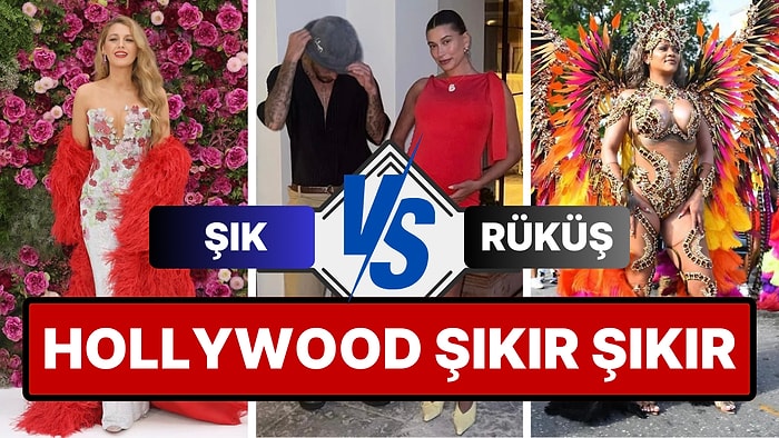 Hollywood Şıkır Şıkır: Haftanın Şık ve Rüküşlerini Beraber Seçiyoruz