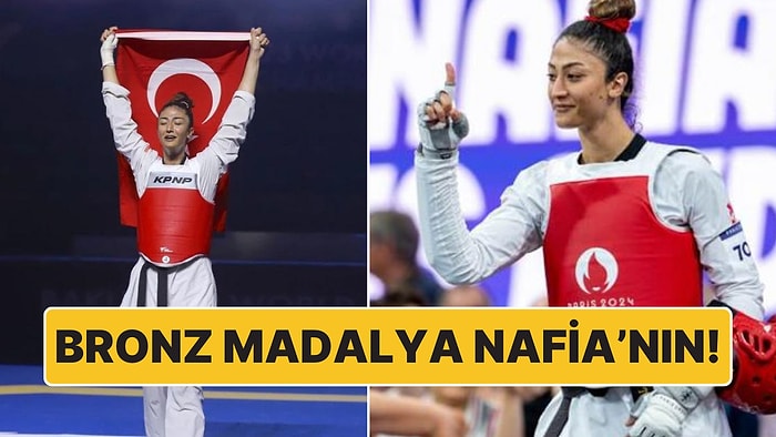 Biz Bronz Madalya Ülkesiyiz: Milli Tekvandocu Nafia Kuş Aydın Olimpiyatlardan Bronzla Dönüyor!