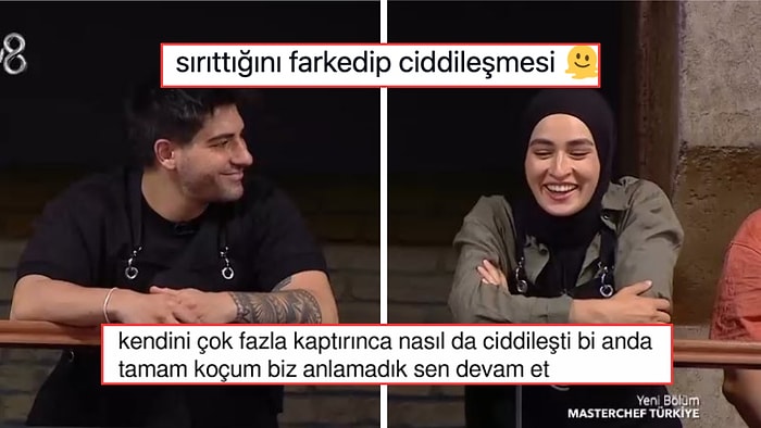 MasterChef'te Muratcan'ın Beyza'ya Flörtöz Bakışları Dikkatlerden Kaçmadı!