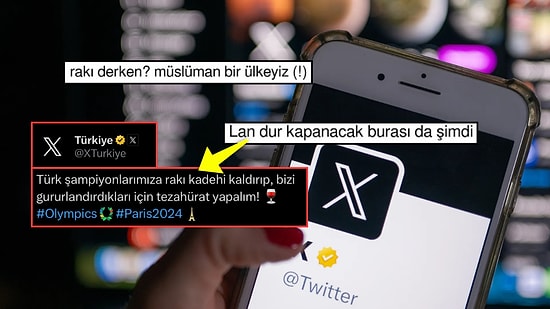 Twitter Türkiye Resmi Hesabı 'Türk Şampiyonlarımıza Rakı Kadehi Kaldıralım' dedi Sosyal Medya Karıştı