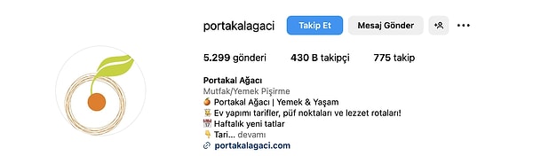 3. Portakal Ağacı (@portakalagaci)