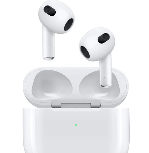 5. Apple AirPods (3. nesil) ve MagSafe Şarj Kutusu Bluetooth Kulaklık MME73TU/A (Apple Türkiye Garantili)