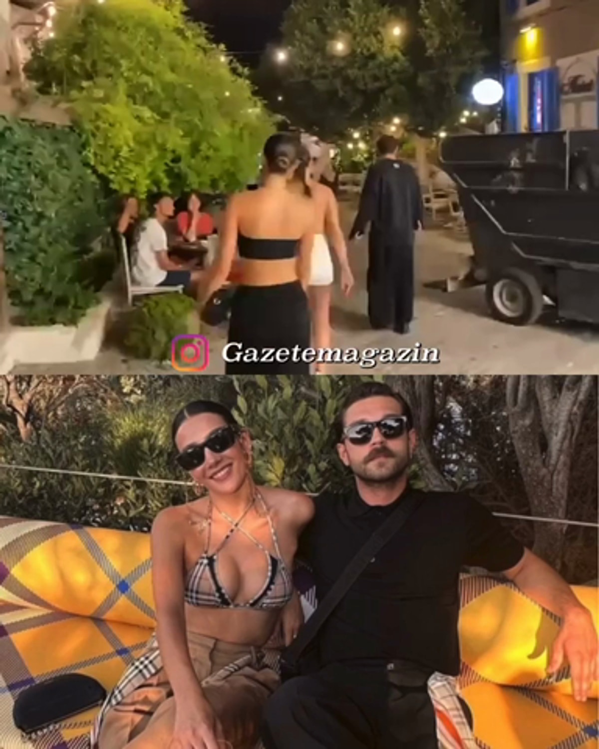 Aybüke Pusatla aşkı bu sefer gömdüler mi Alaçatı gecelerinde görüntülenen Furkan Andıç yalnız değildi Onedio