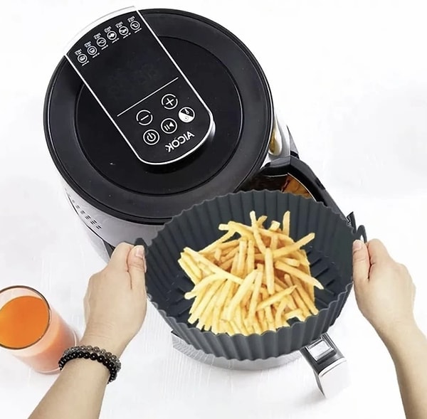 Lirazon Airfryer Silikon Pişirme Kabı