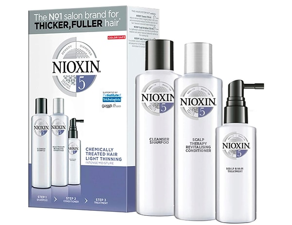 NIOXIN Dökülme Karşıtı Set,Kimyasal İşlem Görmüş Saçlar, 300ml