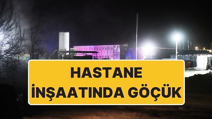 Hastane İnşaatında Prefabrik Yapı Çöktü: 13 İşçi Yaralandı