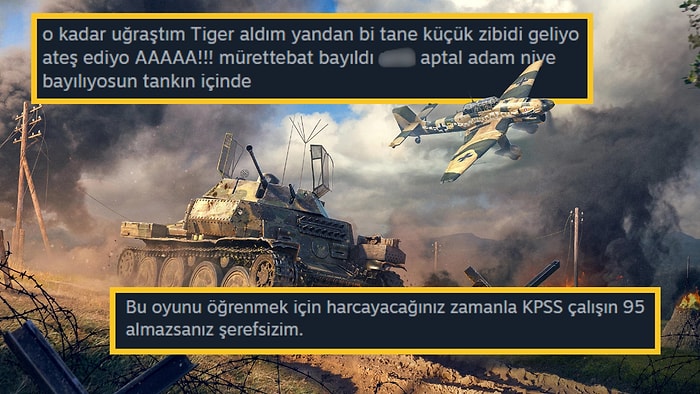 Oyuncudan Çok Savaş Pilotuyla Dolu War Thunder'a Gelen Komik Yorumlar