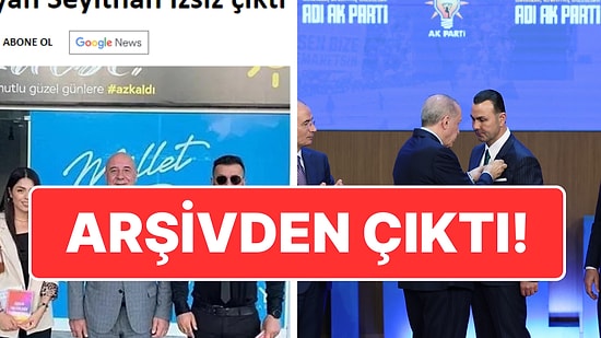 Arşivden Çıktı: A Haber’in, AK Parti’ye Transfer Olan Seyithan İzsiz Haberi Gündem Oldu