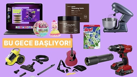 Amazon Gece İndirimleri Başladı! İşte Bu Akşam İndirime Girecek Olan Ürünler