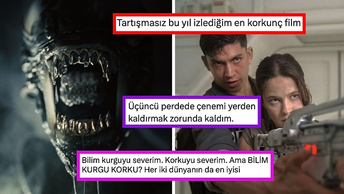 Vizyona Girsin Diye Heyecanla Beklediğimiz 'Alien: Romulus' Filmini İzleyenlerden İlk Tepkiler Geldi!