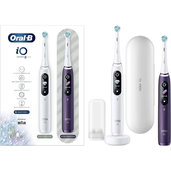 Oral-B IO- 8 Şarjlı Diş Fırçası Seti