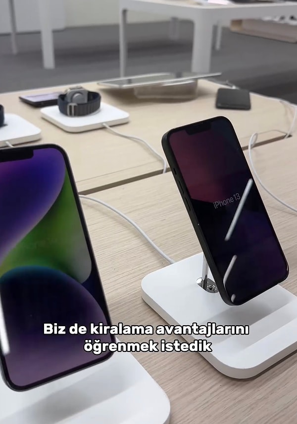 Apple ve Samsung markalarının sıfır telefonlarının kiralanabildiği hizmette minimum 2 yıl kiralama süresi oluyor. 12. ayın sonunda ise model yükseltme şansı veriliyor.