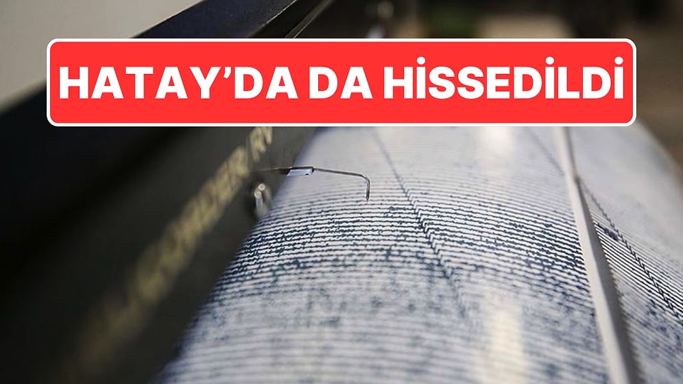 Suriye’de 5.2 Büyüklüğünde Deprem: Hatay’da da Hissedildi