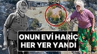 70 Yaşındaki Zehra Karaağaç Yangını Duydu Bahçeye Koştu: Manisa Salihli'deki Yangından Evini Kurtardı