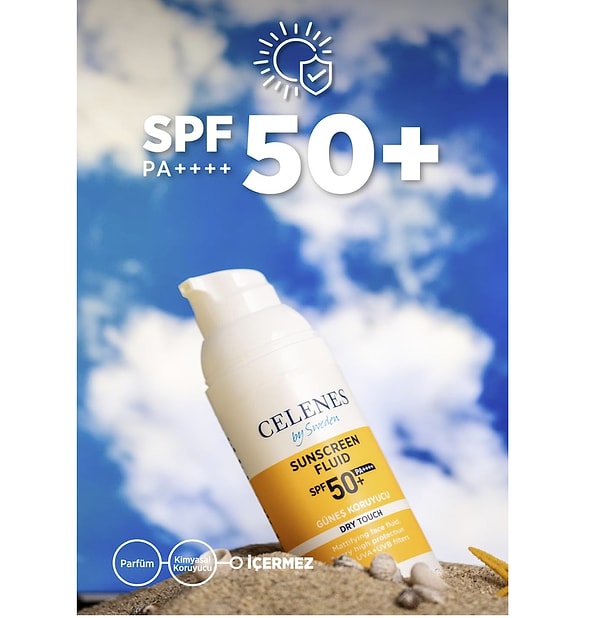 Celenes Herbal SPF 50+ Güneş Koruyucu Krem